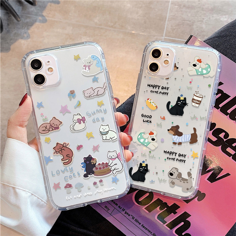 Lovely Fishes Clear Phone Case - Apple Iphone 15 review and price