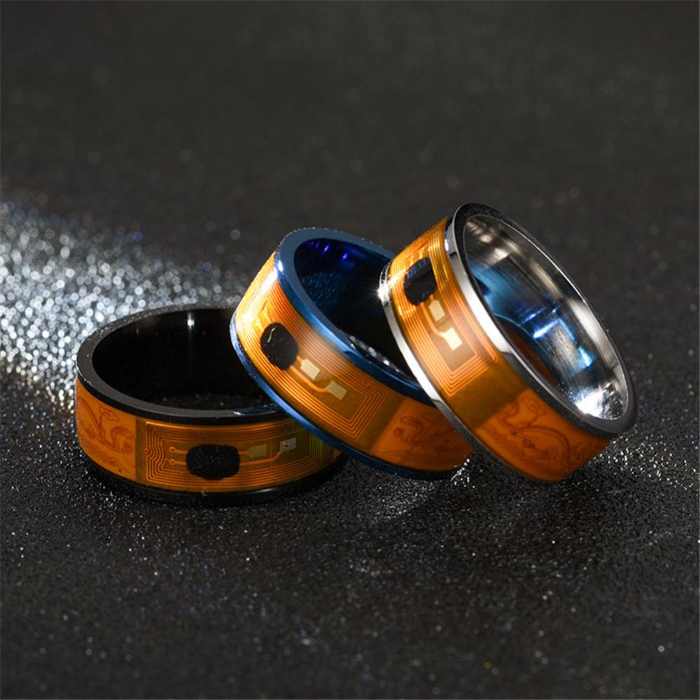 Mens Couple Rings NFC Stainles - Smart Ring Nfc Pay review and price