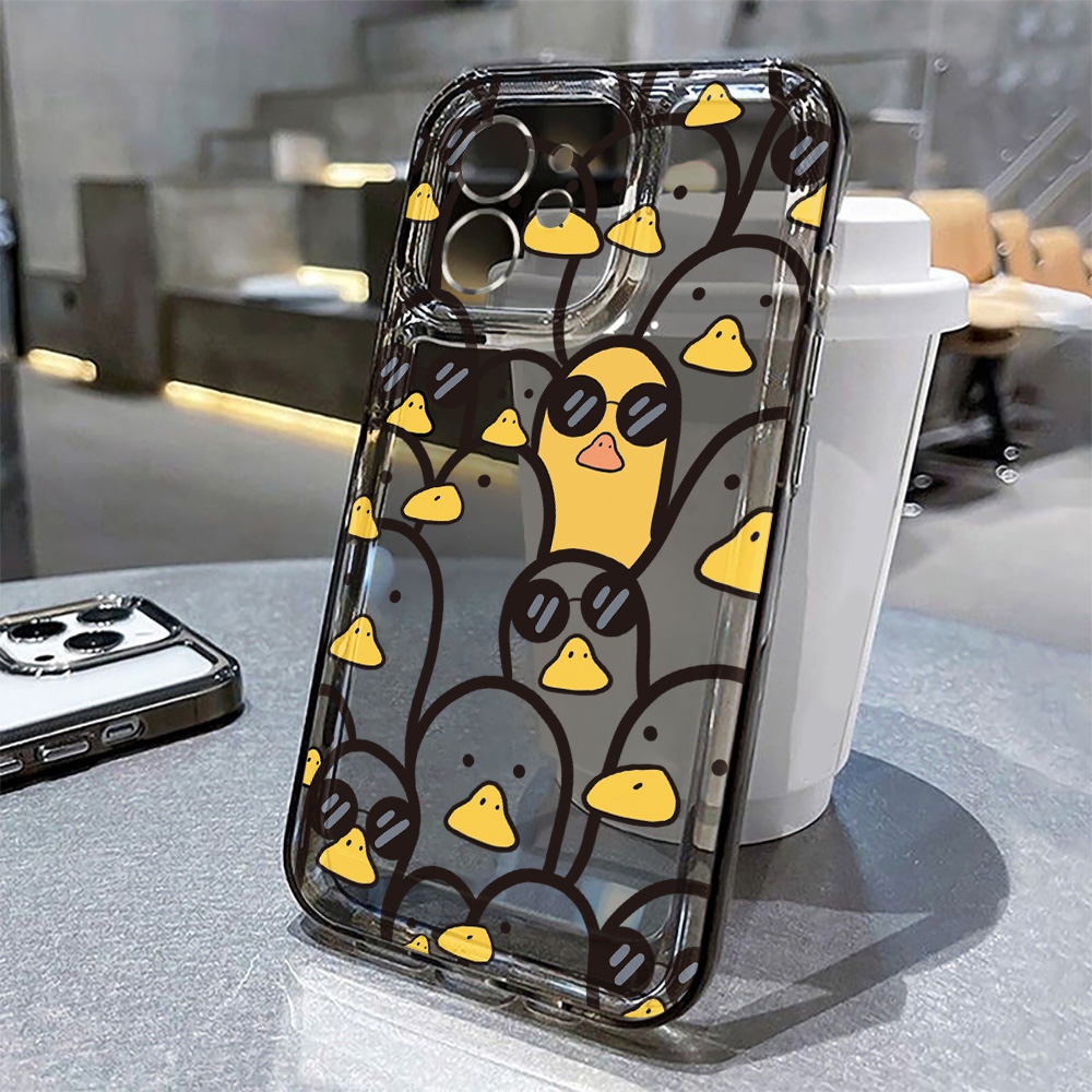 Cute Cartoon Duck Case Girls F - Apple Iphone 15 review and price
