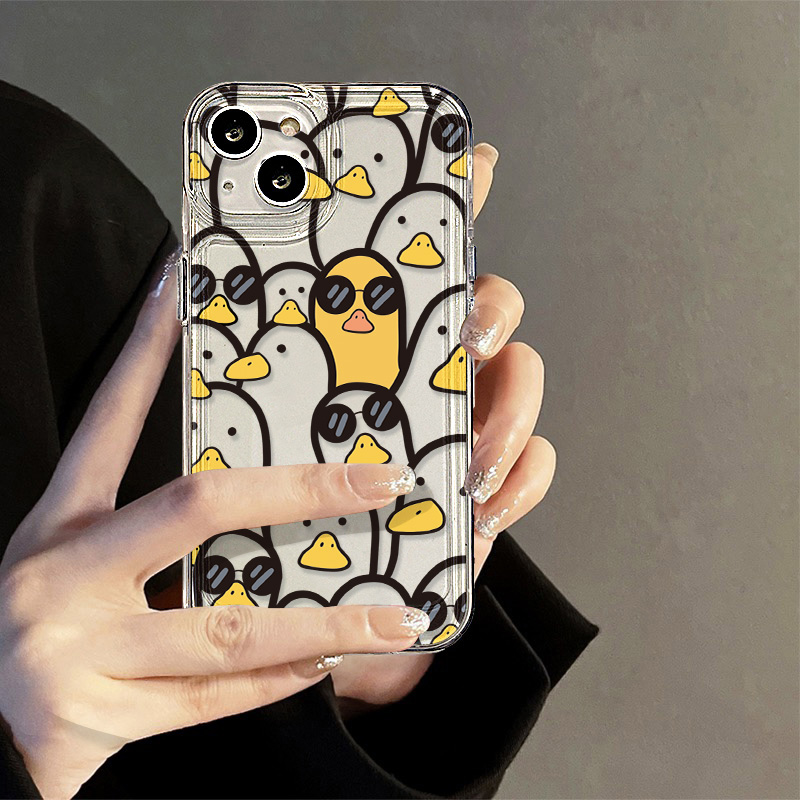 Cute Cartoon Duck Case Girls F - Apple Iphone 15 review and price