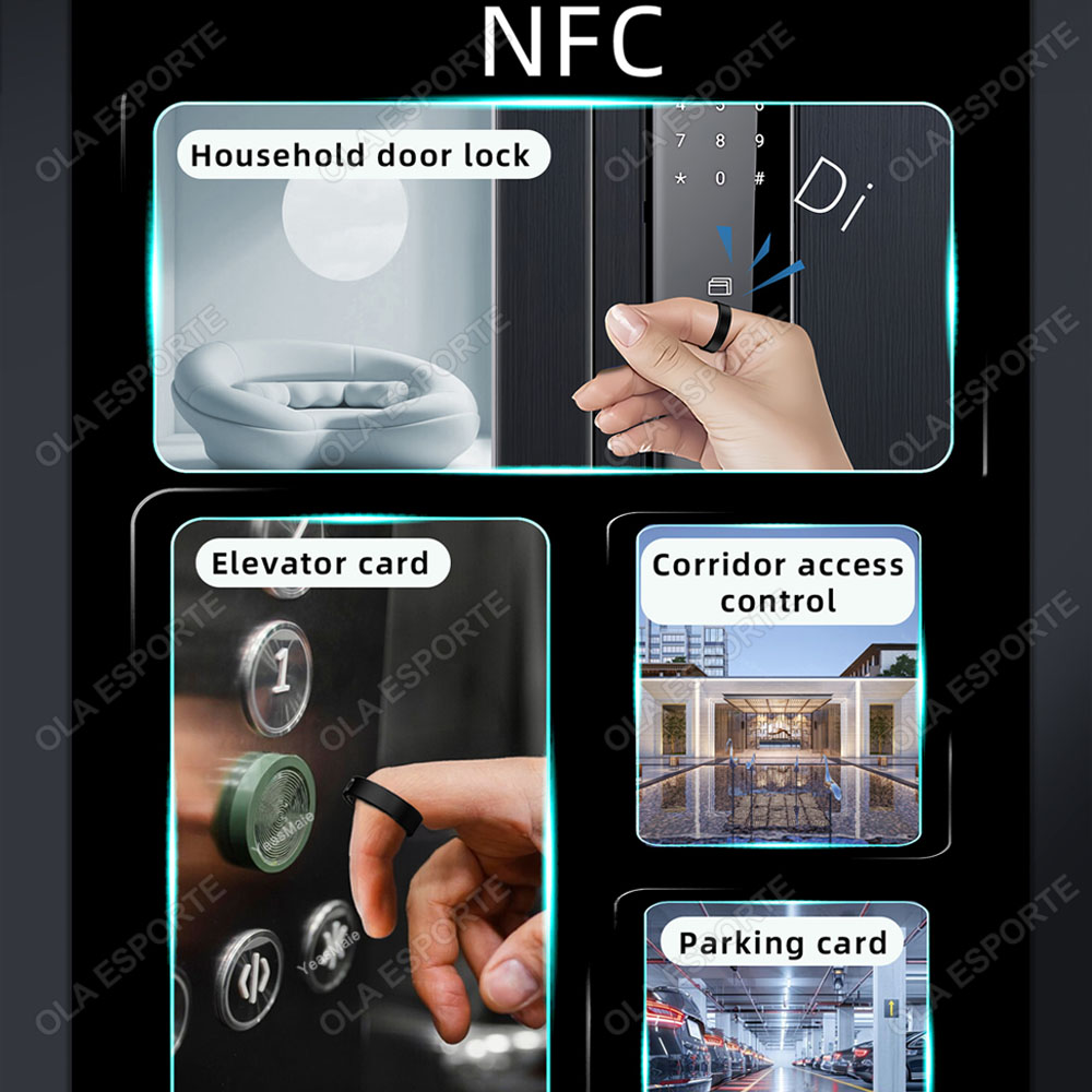 New Smart Ring Men Women 2025  - Smart Ring Nfc Pay review and price