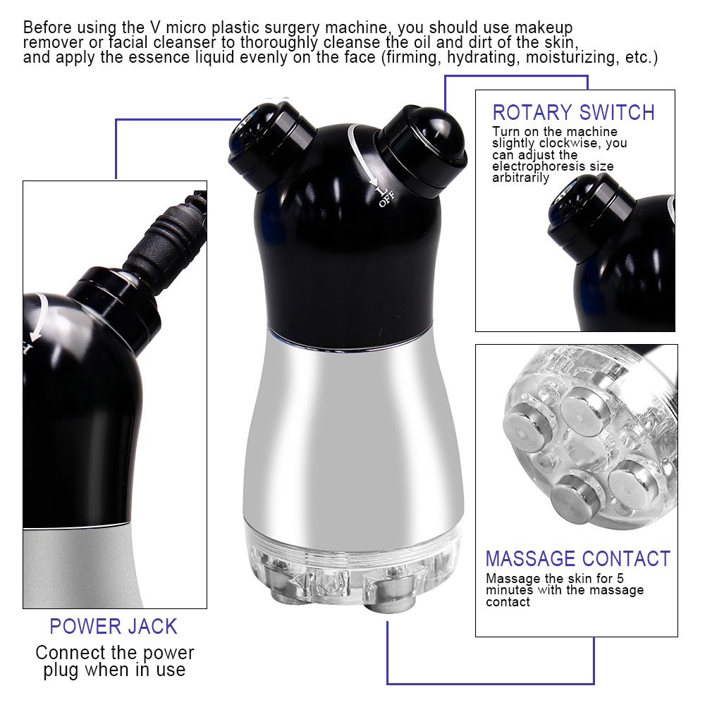 Portable Multifunctional LED P - Galvanic Skin Sensor review and price
