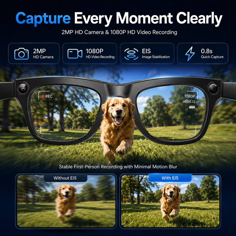 2026 200W Smart Glasses EIS 10 - Smart Glasses Lens review and price