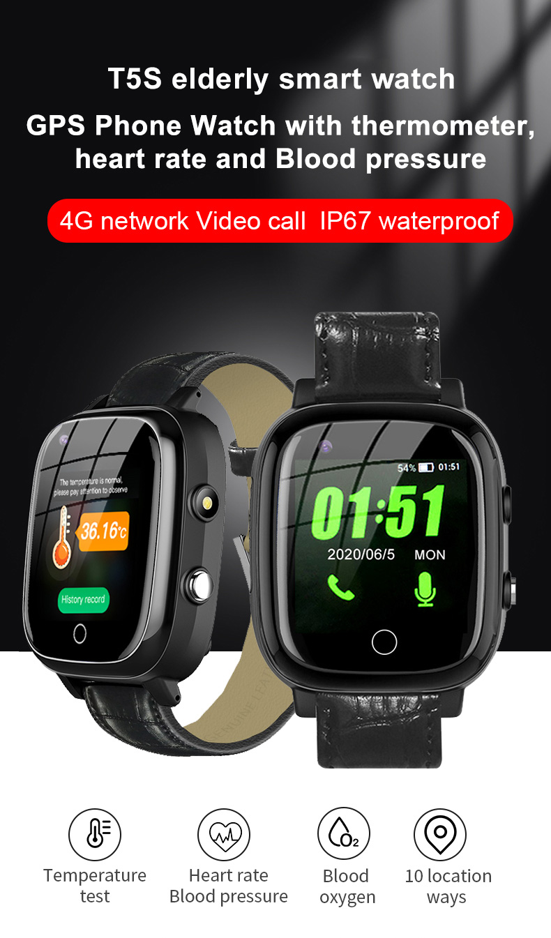 Elderly Smart Watch For Old Pe - Fall Detection Watch review and price