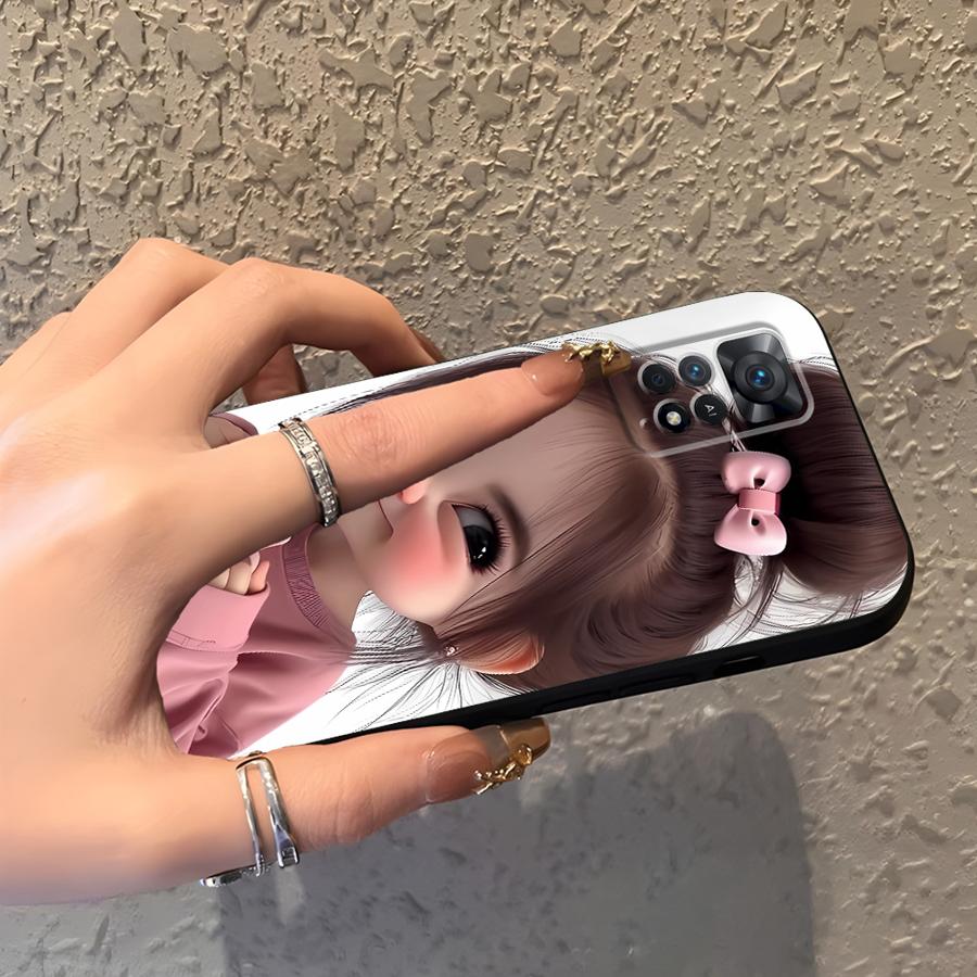 Cartoon Girl Pattern Funda Pho - Xiaomi Redmi Note 14 review and price