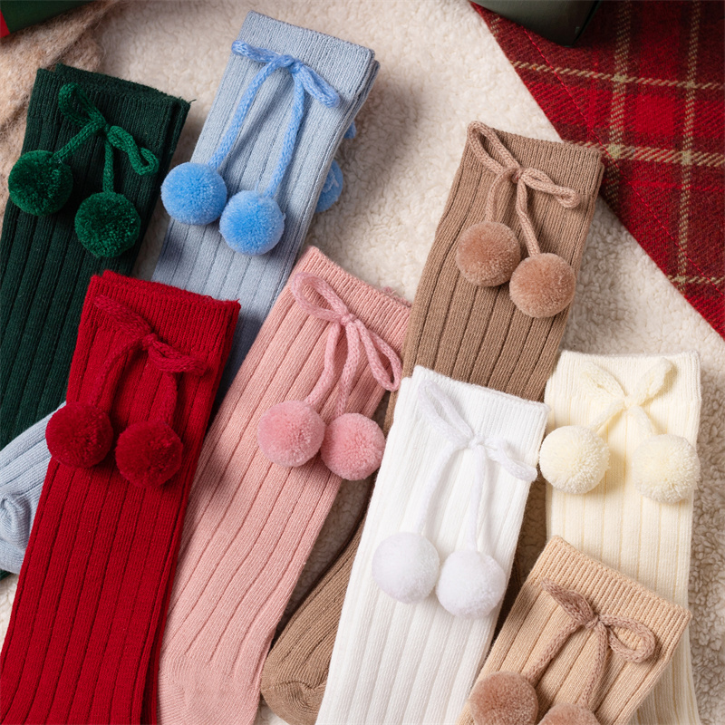 3Pairs/Lot Baby Ball Knee High - Baby Sock Oximeter review and price