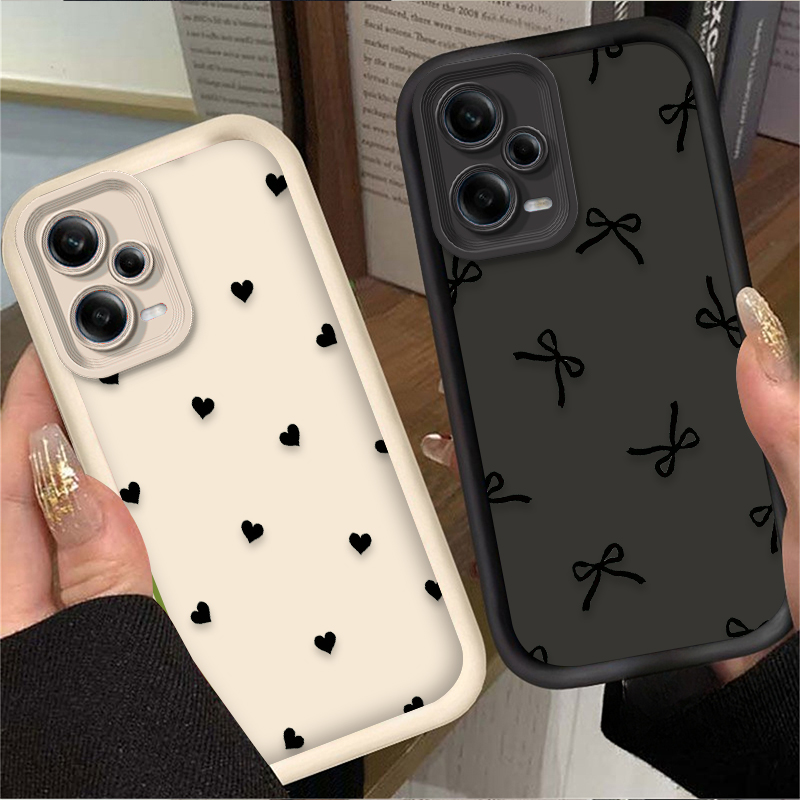Black Love Heart Bowknot Phone - Xiaomi Redmi Note 14 review and price