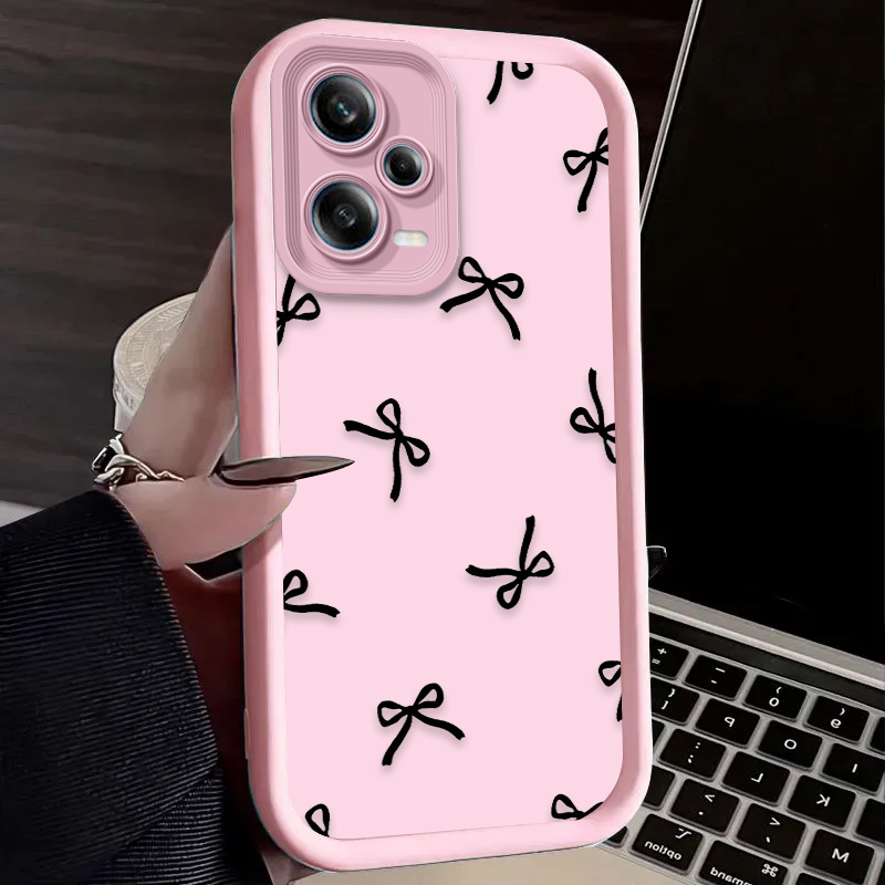 Black Love Heart Bowknot Phone - Xiaomi Redmi Note 14 review and price