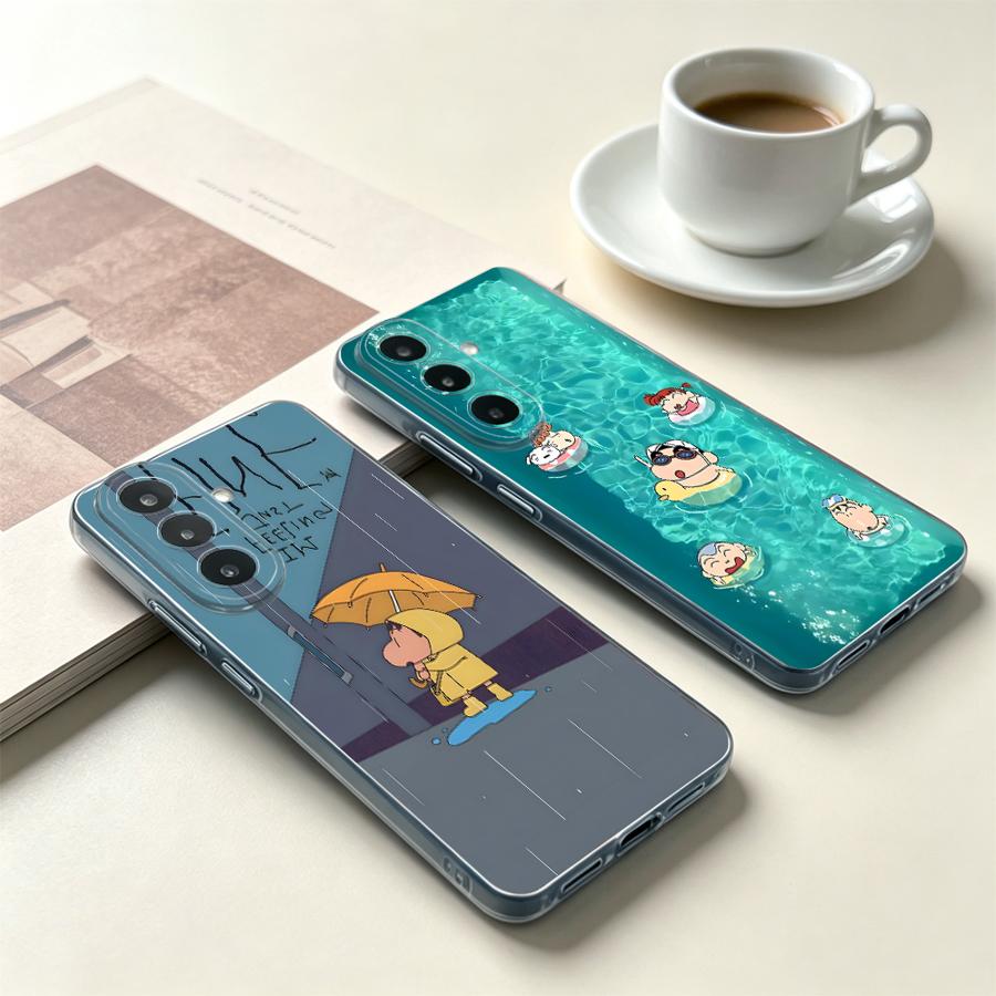 Yellow Umbrella Boy Phone Cove - Samsung Galaxy A55 review and price
